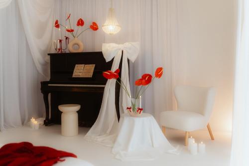 Nová scéna pro valentýnské focení: Splash of Red